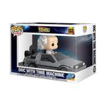 Funko Pop Rides Deluxe Back to the Future Doc with Time Machine de Vinilo #133