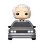 Funko Pop Rides Deluxe Back to the Future Doc with Time Machine de Vinilo #133