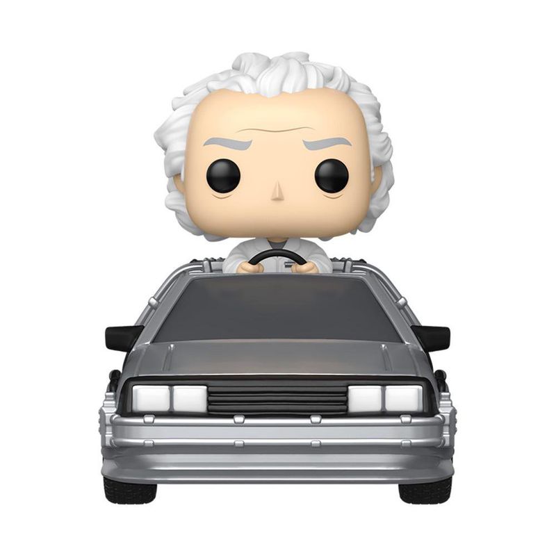 Funko Pop Rides Deluxe Back to the Future Doc with Time Machine de Vinilo #133
