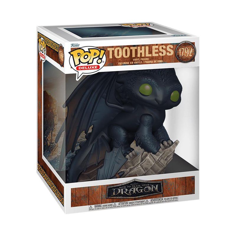 Funko Pop Deluxe How to Train Your Dragon Toothless Coleccionable de Vinilo #1792