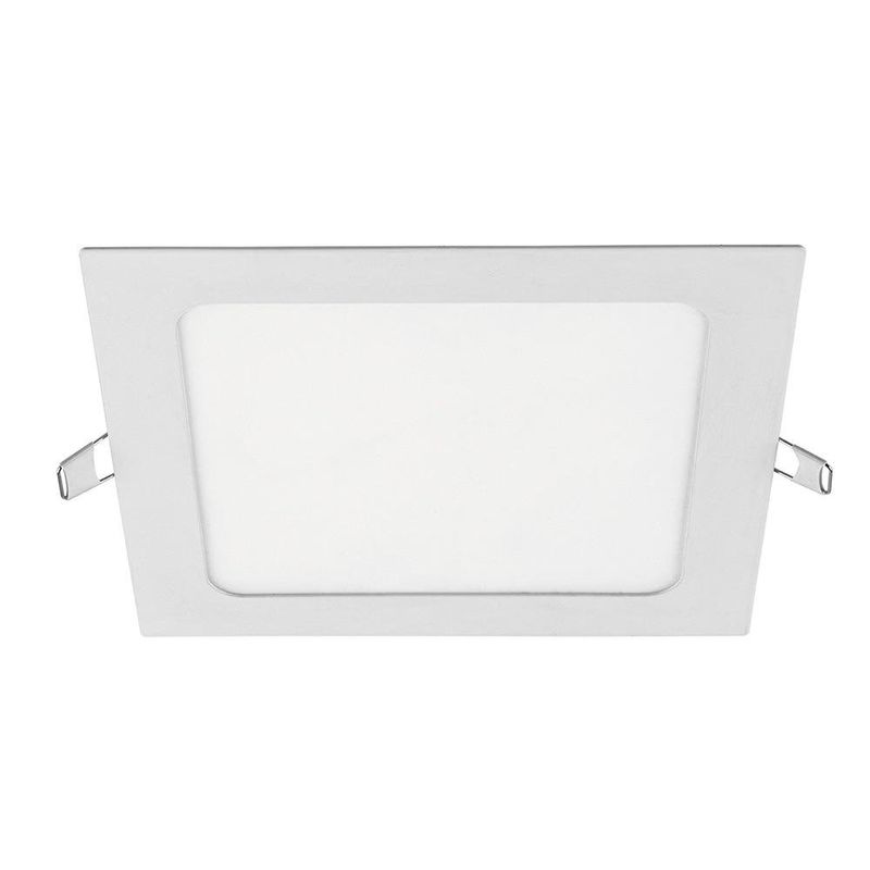Panel LED de 12W Cuadrado de Sobreponer Luz Cálida 17 Cm