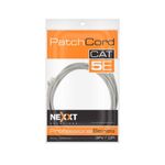 Cable de Red Patch Cord Cat6 con Conectores RJ45 de 0.9 mts