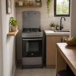 Estufa Gas 20 Plg con Horno Gris