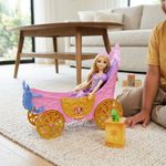 Muñeca Princesa Rapunzel con Carruaje y Accesorios