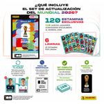 Set de Actualización Panini FIFA World Cup 2026 con 120 Estampas | Entregas a partir del 10 de Julio