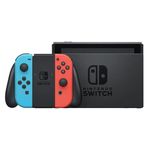 Consola Nintendo Switch 11 Neon Rojo/Azul Bundle con Juego Super Mario Bros. Wonder en Físico