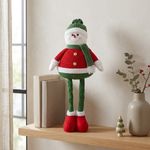 Muñeco de Nieve Navideño Decorativo Extendible 90 cm