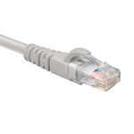 Cable de Red Patch Cord Cat6 con Conectores RJ45 de 0.9 Metros en Color Blanco