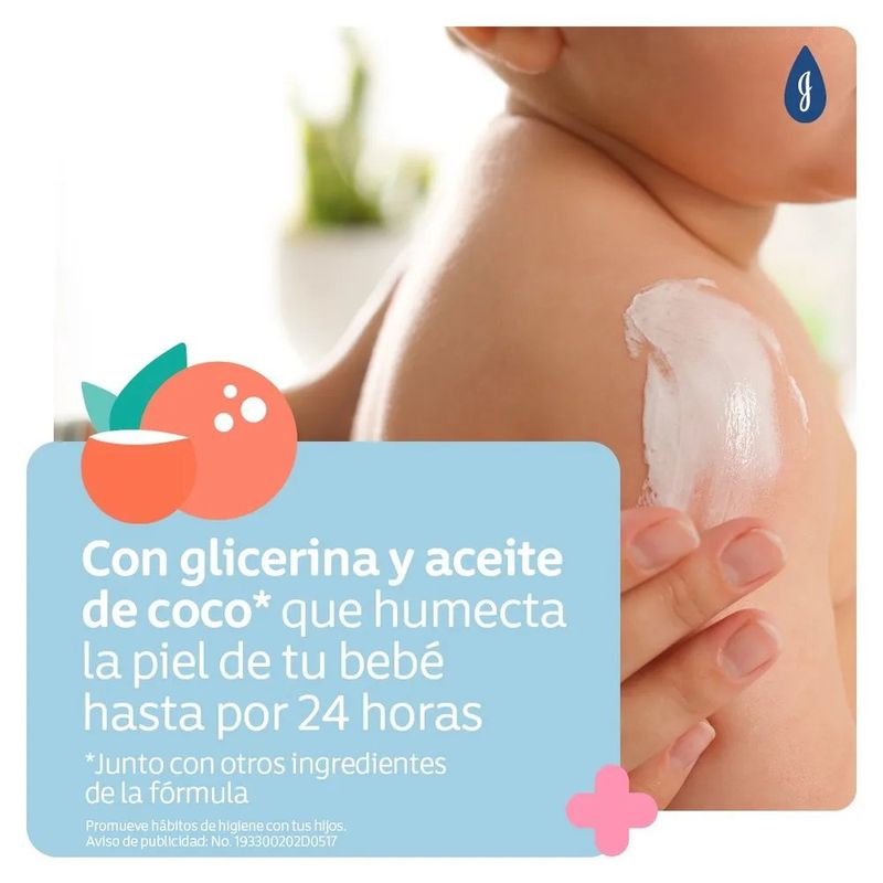 Crema Líquida Johnson’s Baby Original Hidratante con Glicerina Vegetal 100 mL