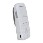 Monitor de Audio para Bebé con Control de Volumen y Clip Portátil Blanco