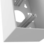 Caja de Montaje Superficial de 4 x 2 plg en Color Blanco