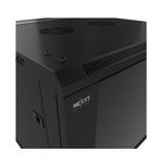 Gabinete de Pared Fijo de 12U en Color Negro