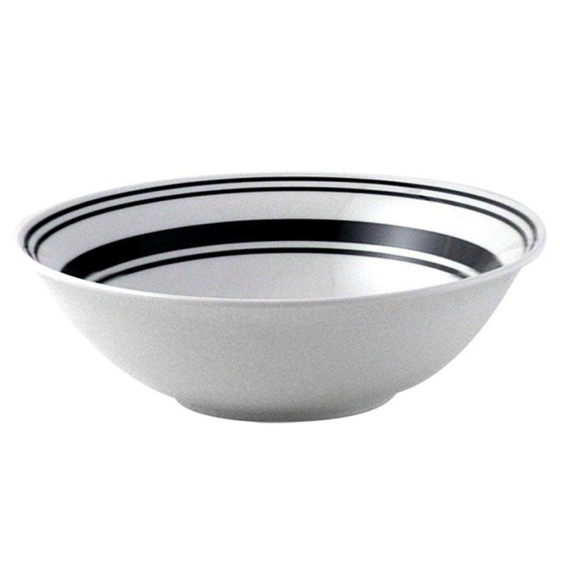 Vajilla 12 Pzs Borde Negro - Toscana