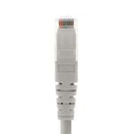 Cable de Red Patch Cord Cat6 con Conectores RJ45 de 0.9 Metros Gris