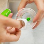 Cepillo para Limpiar Pachas con Esponja y Cepillo para Tetinas