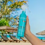 Set de Shampoo, Acondicionador y Spray Antifrizz de Argán sin Sal 3 Piezas