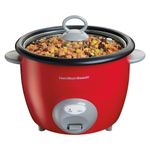 Olla Arrocera con Función de Mantenimiento Roja