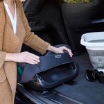 Silla Booster sin Respaldo con Conectores LATCH y Portavasos Color Negro
