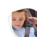 Silla Booster sin Respaldo con Conectores LATCH y Portavasos Color Negro