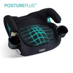 Silla Booster sin Respaldo con Conectores LATCH y Portavasos Color Negro
