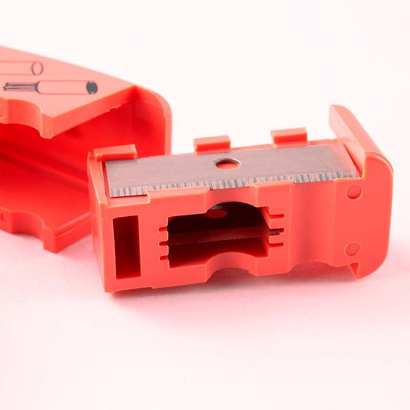 Desforrador Universal de Cable con Cortador para Redes en Color Naranja
