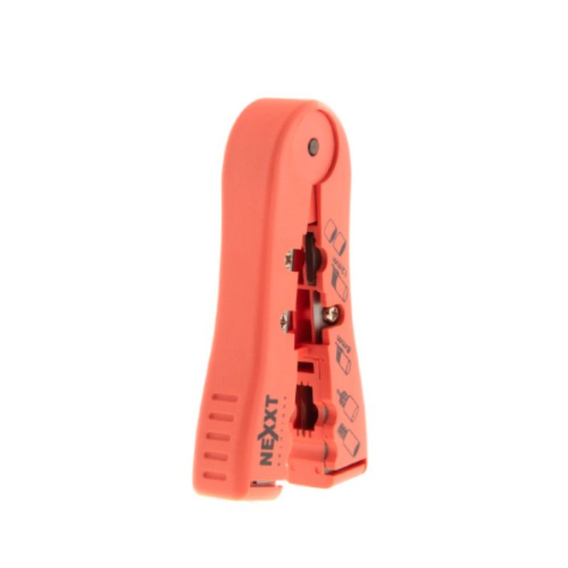 Desforrador Universal de Cable con Cortador para Redes en Color Naranja