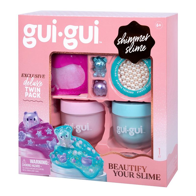 Kit Deluxe de Slime Gui Gui con Accesorios Sorpresa