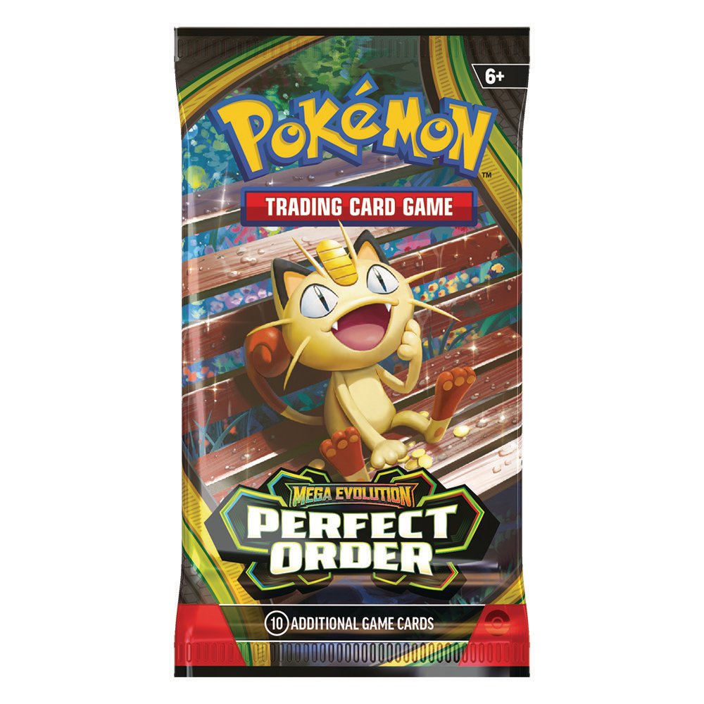 Sobres Rígido Pokémon TCG Mega Evolution Perfect Order de 10