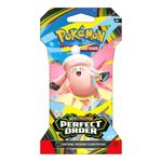 Sobres Rígido de Pokémon TCG Mega Evolution Perfect Order de 10 Cartas en Ingles - Diseños Surtidos