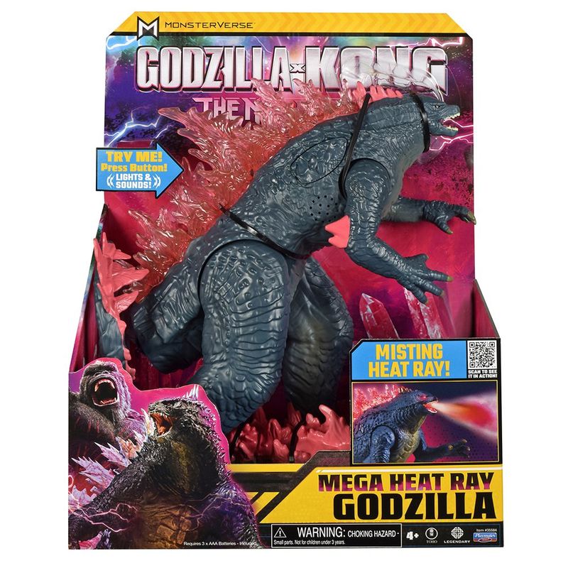 Figura de Acción Mega Godzilla Interactivo de 13 plg