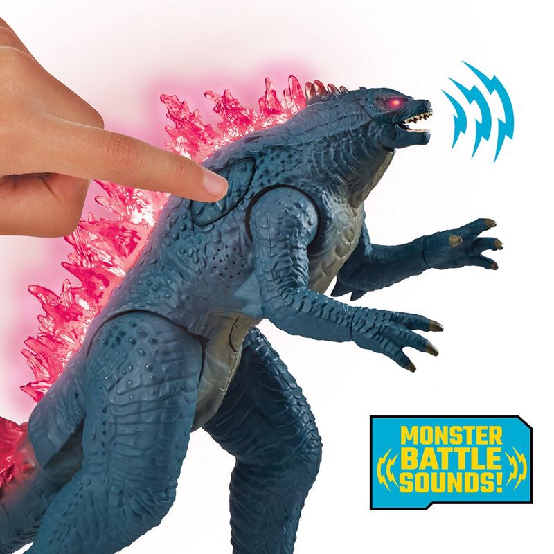 Figura de Acción Mega Godzilla Interactivo de 13 plg