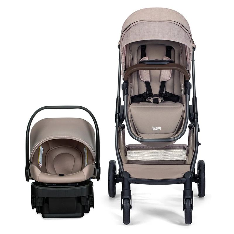 Travel System 6 en 1 con Porta Bebes Color Teca