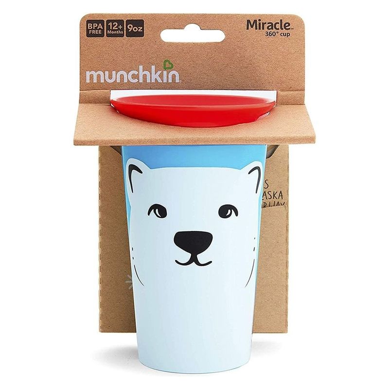 Vaso Entrenador Miracle 360° WildLove 9 Oz Diseños Surtidos