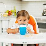 Vaso EntrenadorMiracle 360° con Asas y Tapa Color Azul 7 oz