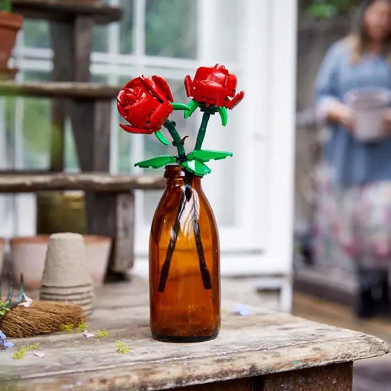 Set de Rosas Armables LEGO 120 Piezas