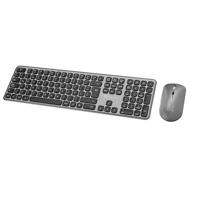 Combo Teclado y Mouse Linkey Duo Bluetooth Recargable con DPI Ajustable Gris