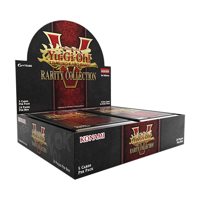 Set de Yu-Gi-Oh TCG Primera Edición Rareza V de 5 Sobres en Español