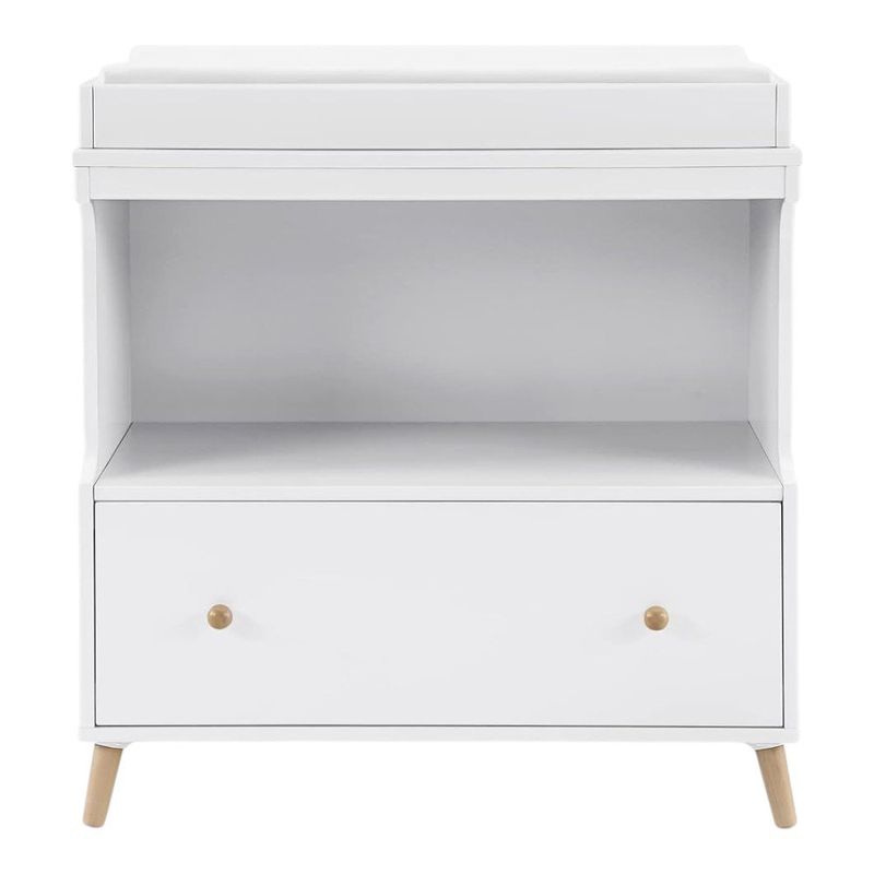 Librera Essex con Gavetas y Repisa de 90 x 45 x 95 cm Color Blanco