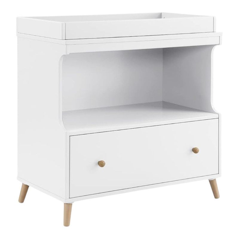 Librera Essex con Gavetas y Repisa de 90 x 45 x 95 cm Color Blanco