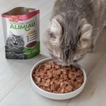 Alimento Húmedo para Gato Adulto Sabor Pavo Sobre de 85 g