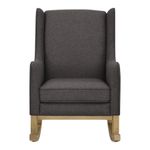 Silla Mecedora Rocker de 85 x 70 x 100 cm Color Chocolate
