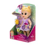 Muñeca Disney Princess Bebé Rapunzel de Baño con Accesorios y Cambio de Color