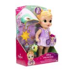 Muñeca Disney Princess Bebé Rapunzel de Baño con Accesorios y Cambio de Color
