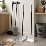 Set Recogedor para Desechos de Mascota de Aluminio con Mango Largo 38 Plg