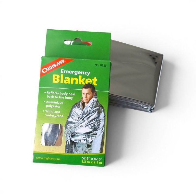 Manta Térmica Impermeable para Emergencias de 52 x 82.5 Plg