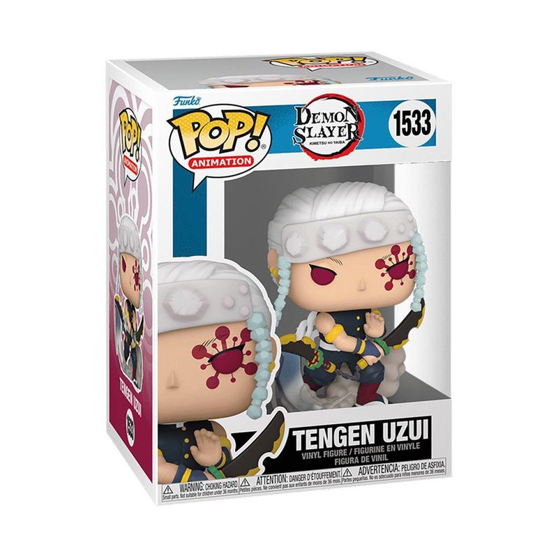 Funko Pop Animation Demon Slayer: Kimetsu no Yaiba Tengen Uzui Coleccionable de Vinilo #1533