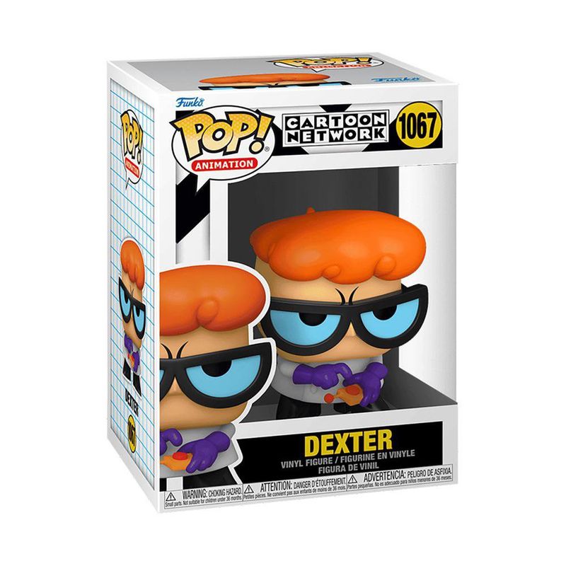 Funko Pop Animation Dexter's Laboratory Dexter Coleccionable de Vinilo #1067