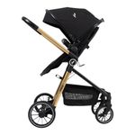 Travel System Mike 3 en 1 con Moisés, Portabebé y Capota Color Negro