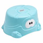 Set de Baño para Bebé Niño de Plástico Celeste con Tina y Bacinica, 9 Piezas