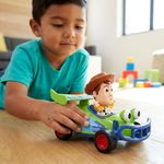 Vehículo de Carreras Woody Toy Story Armable con Fricción de 7 Piezas